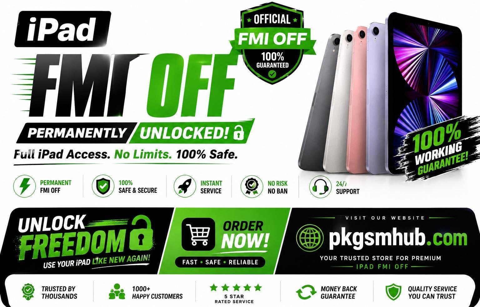 FMI OFF - iPad (10th generation) - WiFi Model Only